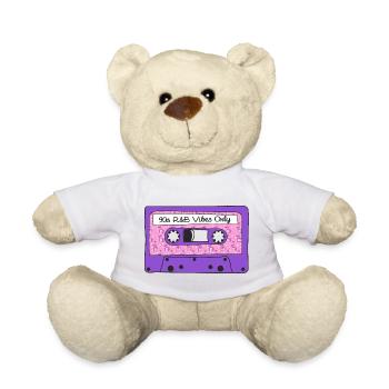 R&B Vibes des années 90 Seulement Cassette Memphis Graphic - Nounours - jaune soleil - Devant