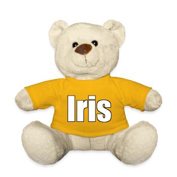 Iris - Teddy Bear - sun yellow - Front