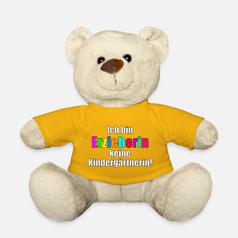 Erzieherin - Teddy - Sonnengelb