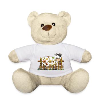 Cow - Teddy Bear - sun yellow - Front