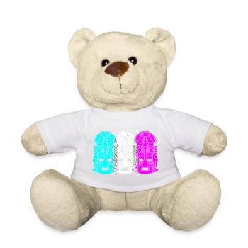 Mayan calendar aztec Inca - Teddy Bear - sun yellow - Front