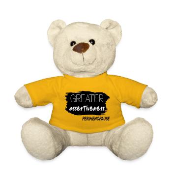 Größere Durchsetzungsfähigkeit in der Perimenopause - Teddy - Sonnengelb - Vorne