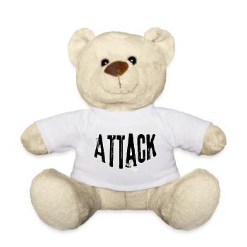 Assault Grunge Lettering - Teddy Bear - sun yellow - Front