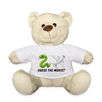 Spielzeugschlauch und Flugzeugdesign - Teddy - Sonnengelb - Vorne