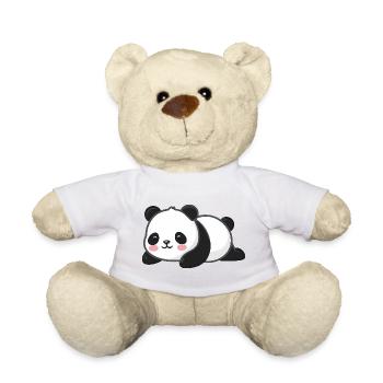 Cute Panda Animal Lover - Teddy Bear - sun yellow - Front