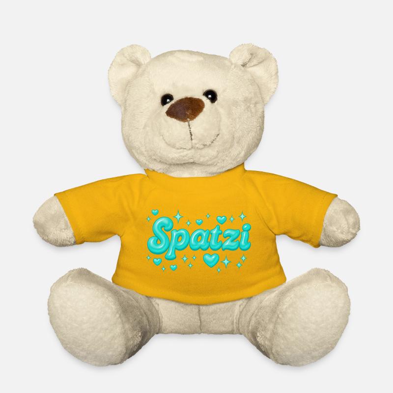 Spatzi / Y2K Design - Teddy Bear - sun yellow