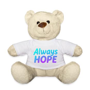 ALWAYS HOPE - Nounours - jaune soleil - Devant