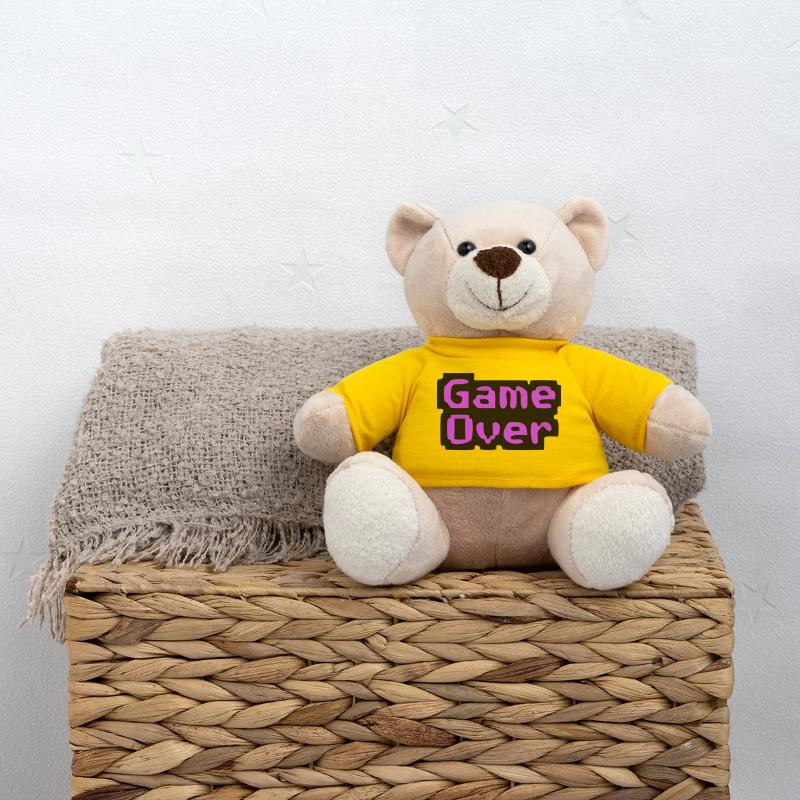  Game Over Pixel Retro Teddy