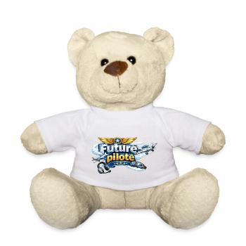 Avenir Pilote Aérien Futur - Nounours - jaune soleil - Devant