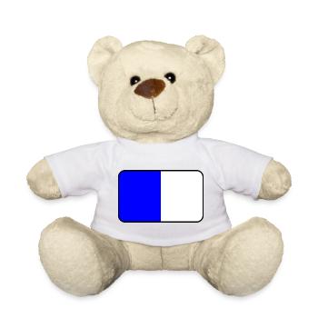 Emblème du drapeau de Spa - Nounours - jaune soleil - Devant