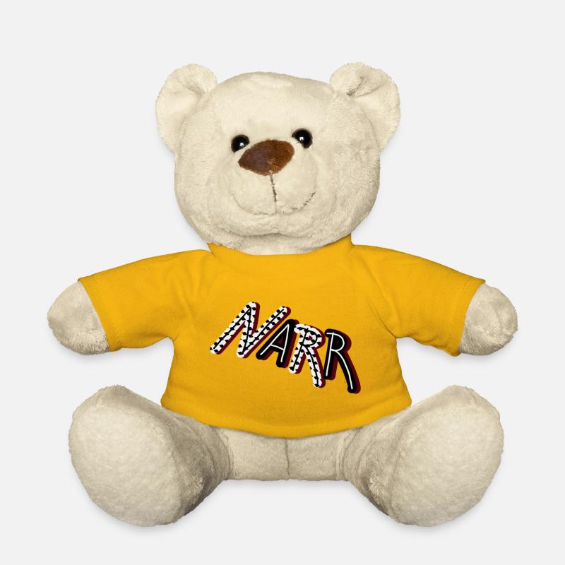 imbécile - Nounours - jaune soleil