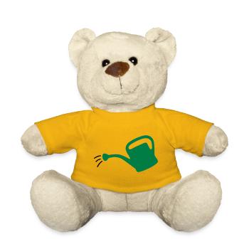 Giesskanne Klein, zweifarbig - Teddy - Sonnengelb - Vorne