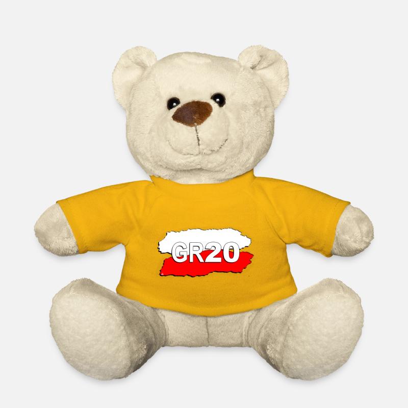 LOGO GR 20 - Nounours - jaune soleil