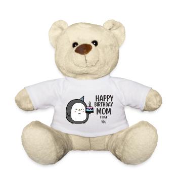 Alles Gute zum Geburtstag Mama - Teddy -  - Vorne