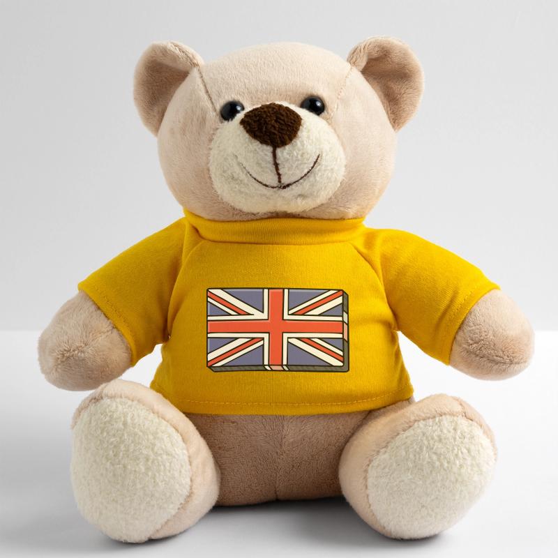 Union Jack brick Teddy Bear