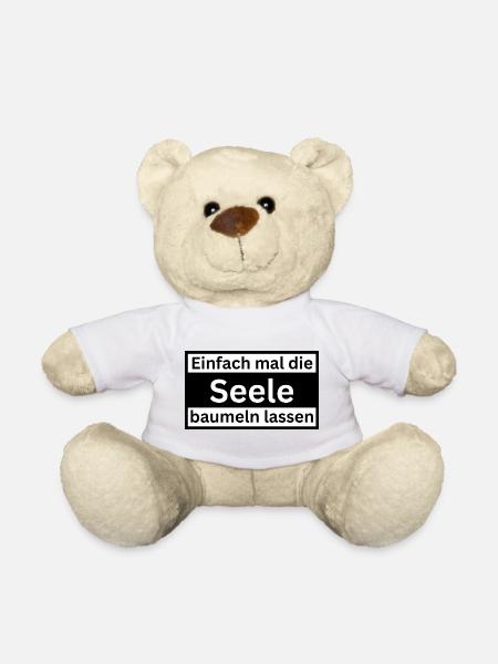 Einfach_mal_die_Selle_baumeln - Teddy - Sonnengelb