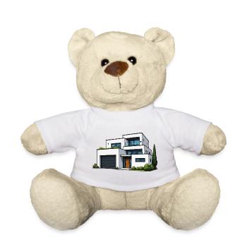 Moderne Flachdachvilla - Teddy - Sonnengelb - Vorne