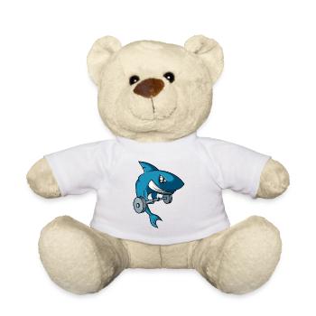 Gewichtheber Hai - Iron Shark Stemmeisen - Teddy - Sonnengelb - Vorne