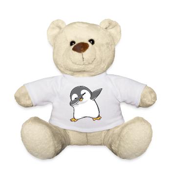 Pinguin Dabbing - Teddy - Sonnengelb - Vorne