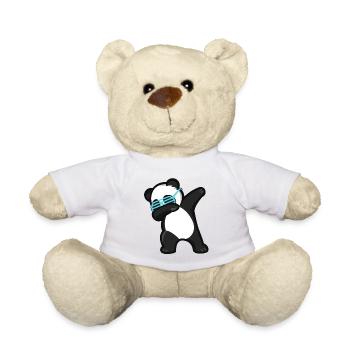 Dabbing Panda Panda Bear - Teddy Bear - sun yellow - Front