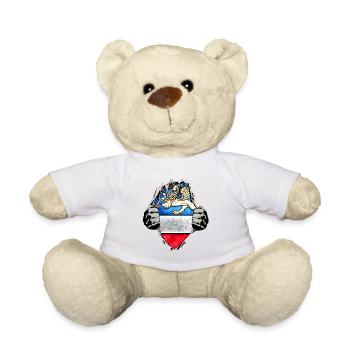 Rostock unterm Shirt - Teddy - Sonnengelb - Vorne