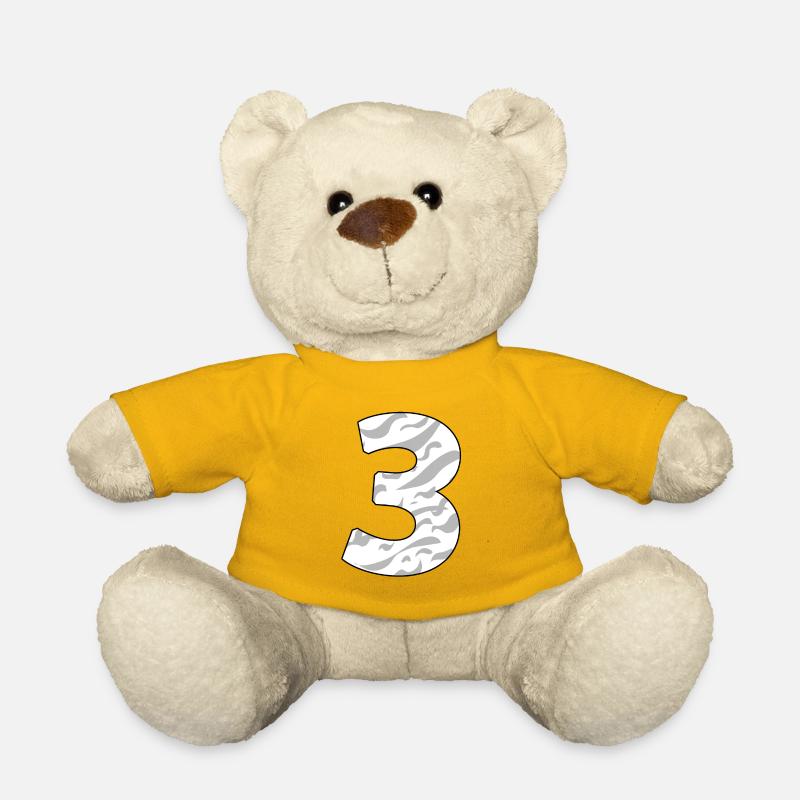 3 - Teddy Bear - sun yellow