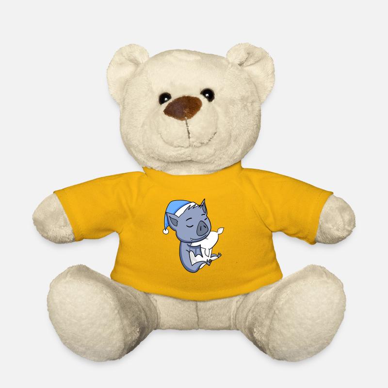 Chauve-souris - Nounours - jaune soleil
