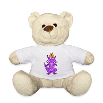 Bücher Drache Drachen - Teddy - Sonnengelb - Vorne