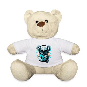 Koalabär mit Walkman und Sonnenbrille - Teddy - Sonnengelb - Vorne