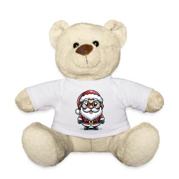 Weihnachtsmann mit Sonnenbrille Xmas Kostüm - Teddy - Sonnengelb - Vorne