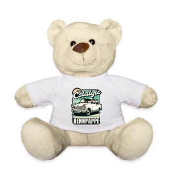 Ostalgie Rennpappe – 601 Trabi DDR Retro - Teddy - Sonnengelb - Vorne