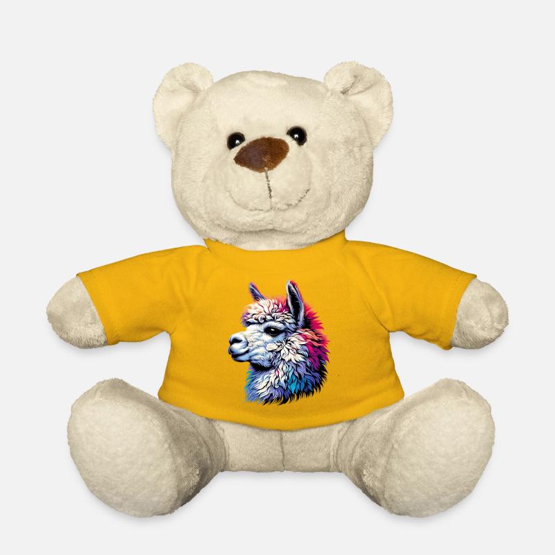 Alpaka - Teddy - Sonnengelb