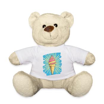 Cream Cream - Teddy Bear - sun yellow - Front