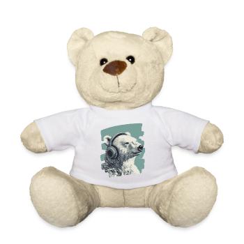 Polar bear - Teddy Bear - sun yellow - Front