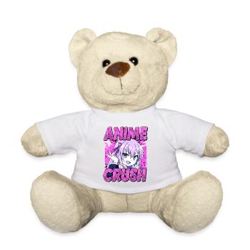 ANIME CRUSH - Pink Manga Otaku Vibes - Teddy Bear - sun yellow - Front