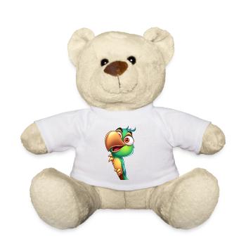 Verspielter Papageiencharme - Teddy - Sonnengelb - Vorne