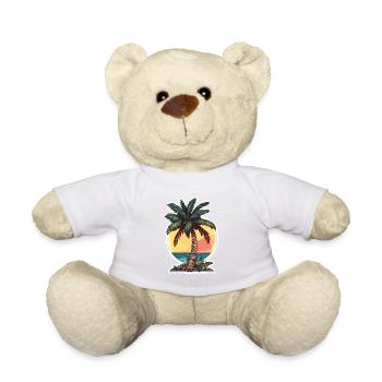 Palm tree - Teddy Bear - sun yellow - Front
