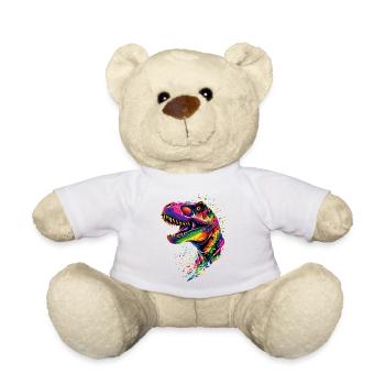 T-Rex Tyrannosaurus Rex Dino Daddy Dinosaurier - Teddy - Sonnengelb - Vorne