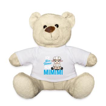 Ich Höre Immer Nur Ein Mimimi Schaf - Teddy - Sonnengelb - Vorne