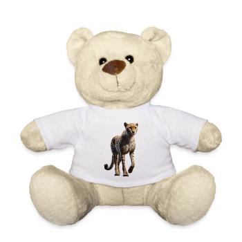 Gepard Cheetah Raubkatze Katzen Liebhaber Geparden - Teddy - Sonnengelb - Vorne