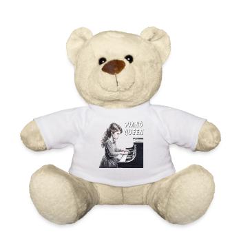 PIANO QUEEN - Teddy Bear - sun yellow - Front