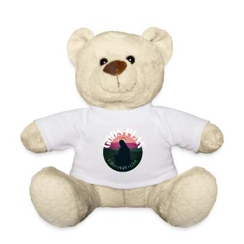 God's Plan – Faith Hope Love | Jesus Tshirt - Teddy Bear - sun yellow - Front
