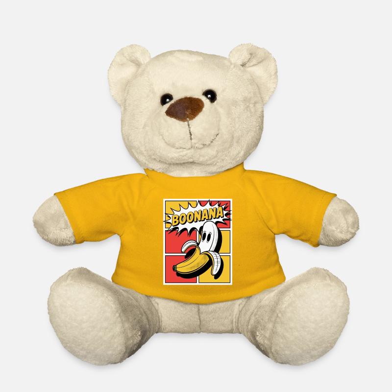 Boonana Halloween Banane - Teddy - Sonnengelb