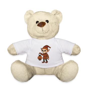 Gnome Halloween Lantern - Teddy Bear - sun yellow - Front