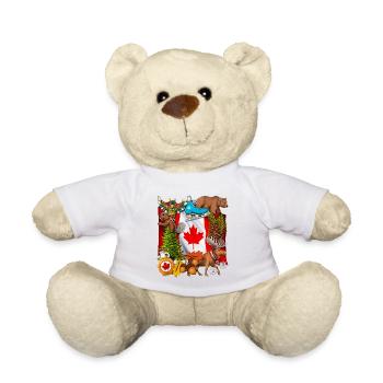 Canada Pride - Teddy Bear - sun yellow - Front