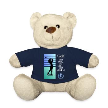 Golferin im Stillen Moment - Teddy - French Navy - Vorne