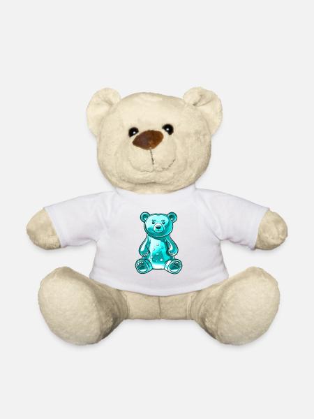 Gummibär Türkis - Teddy - Sonnengelb