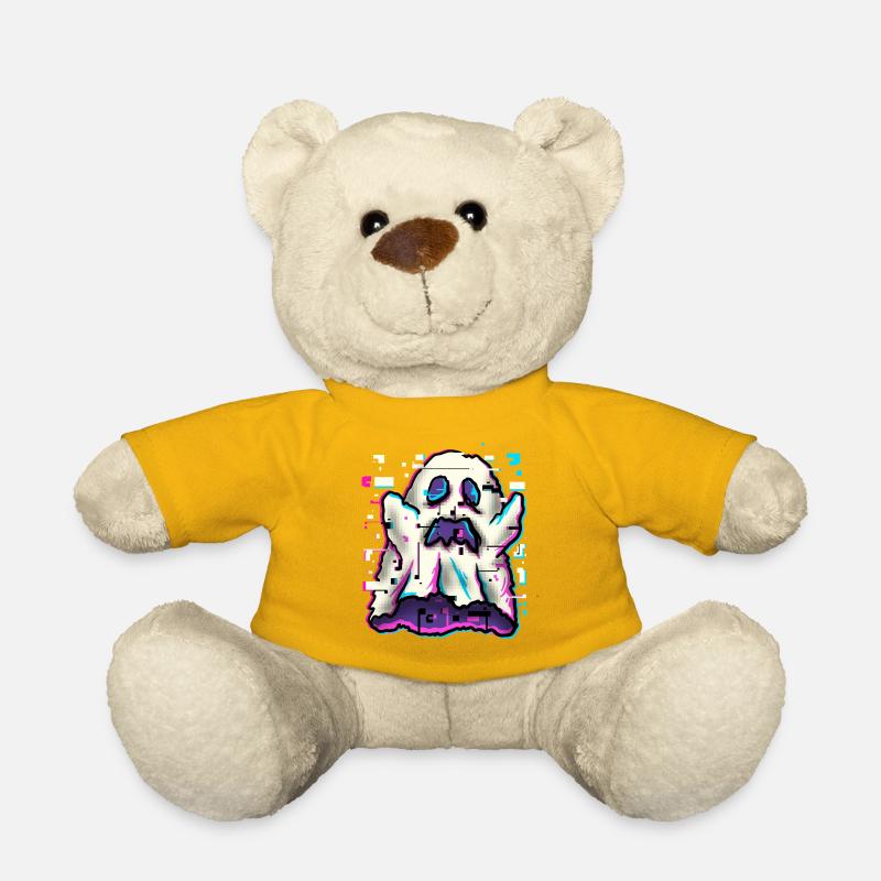 Geister-Glitch - Teddy - Sonnengelb