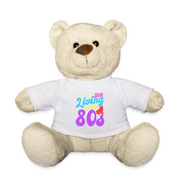 Still living in the 80s - Teddy Bear - sun yellow - Front