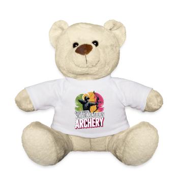 Bogenschießen Design für Bogenschütze und Parcours - Teddy -  - Vorne